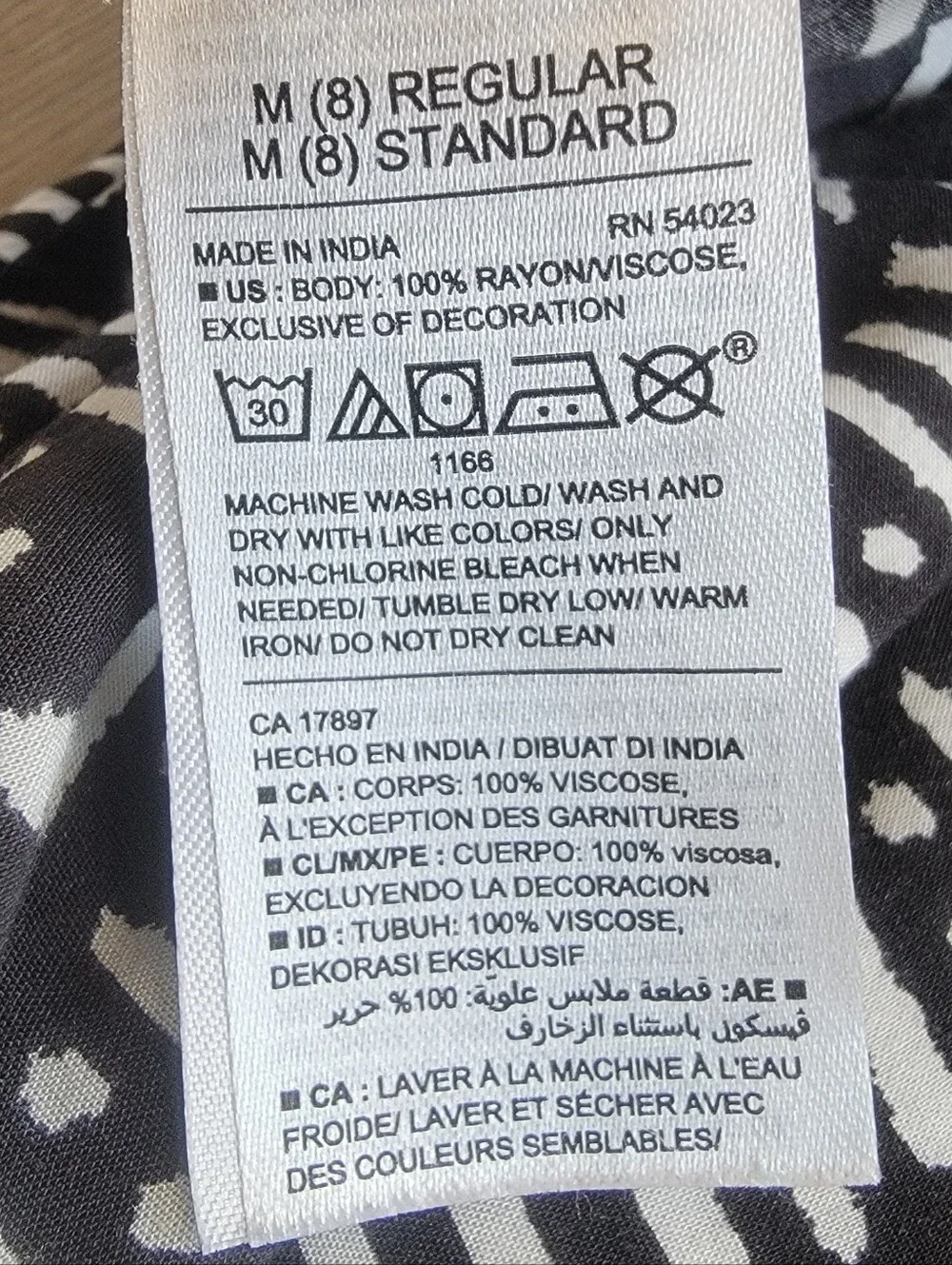 Old Navy Girls Black White Print Geometric Jumpsuit Size M (8) Boho